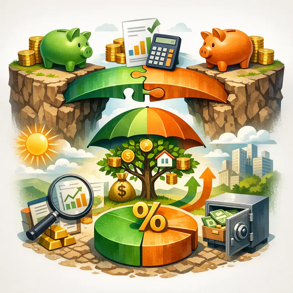 개인연금과 퇴직연금의 상호보완적 운용을 통한 세액공제 최적화 및 통합 자산 관리 전략 인포그래픽