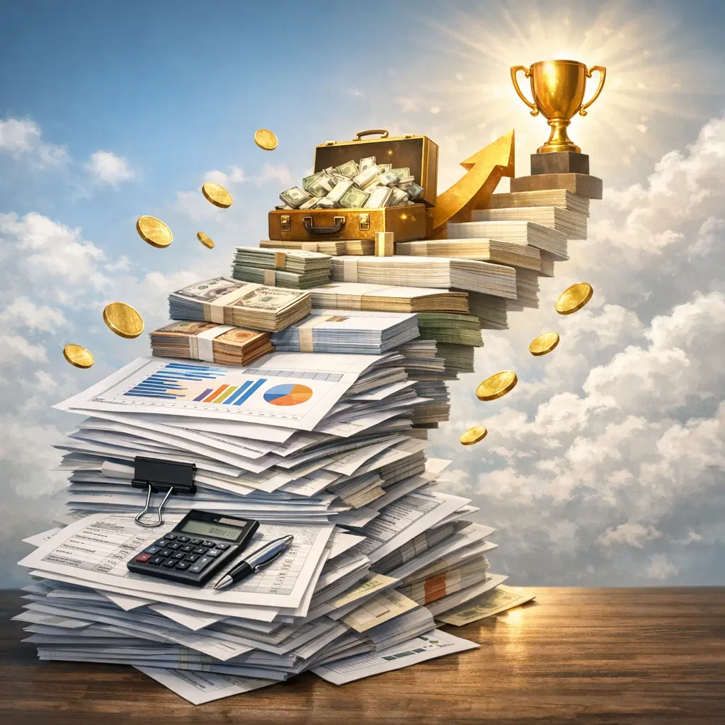 연봉 협상 및 승진 증명에 필요한 급여명세서와 재직증명서 서류 뭉치